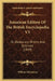 American Edition Of The British Encyclopedia V3: Or Dictionary Of Arts And Sciences (1819) by William Nicholson