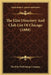 The Elite Directory And Club List Of Chicago (1888) by The Elite Publishing Company