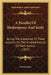 A Parallel Of Shakespeare And Scott: Being The Substance Of Three Lectures On The Kindred Nature Of Their Genius (1835) by Anonymous