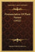 Pronunciation Of Plant Names (1922) by Garden Club of America