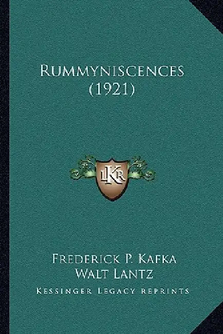 Rummyniscences (1921) by Frederick P. Kafka, Walt Lantz