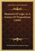 Elements Of Logic As A Science Of Propositions (1890) by Emily Elizabeth Constance Jones