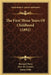 The First Three Years Of Childhood (1892) by Bernard Perez, Alice M. Christie, James Sully