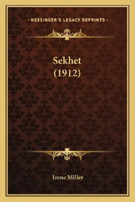 Sekhet (1912) by Irene Miller