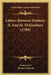 Letters Between Frederic II And M. D'Alembert (1789) by Frederick II, Thomas Holcroft
