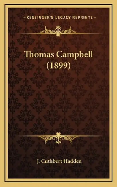 Thomas Campbell (1899) by J. Cuthbert Hadden