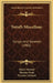Tottel's Miscellany: Songes And Sonettes (1903) by Henry Howard, Thomas Wyatt, Nicholas Grimald