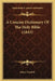 A Concise Dictionary Of The Holy Bible (1843) by Jr. Covel James