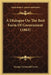 A Dialogue On The Best Form Of Government (1863) by George Cornewall Lewis