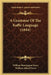 A Grammar Of The Kaffir Language (1844) by William Binnington Boyce, William Jafferd Davis