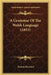 A Grammar Of The Welsh Language (1853) by Thomas Rowland