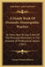 A Handy Book Of Domestic Homeopathic Practice: Or Hints How To Use A Few Of The Principal Medicines In The Absence Of Professional Advice (1862) by George Edward Allshorn