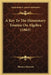 A Key To The Elementary Treatise On Algebra (1863) by Thomas Sherwin