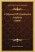 A Manual Of Qualitative Analysis (1864) by Robert Galloway