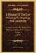 A Manual Of The Law Relating To Shipping And Admiralty: As Determined By The Courts Of England And The United States (1879) by Robert Desty