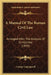 A Manual Of The Roman Civil Law: Arranged After The Analysis Of Dr. Hallifax (1859) by George Leapingwell