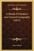 A Sketch Of Modern And Ancient Geography (1813) by Samuel Butler