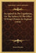 An Appeal To The Legislature, On The Subject Of The Office Of King's Printer, In England (1830) by Samuel Brooke