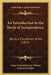 An Introduction to the Study of Jurisprudence: Being a Translation of the (1855) by Anton Friedrich Justus Thibaut, Nathaniel Lindley