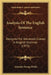Analysis Of The English Sentence: Designed For Advanced Classes In English Grammar (1873) by Adonijah Strong Welch