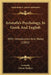 Aristotle's Psychology, In Greek And English: With Introduction And Notes (1882) by Aristotle, Edwin Wallace