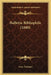 Bulletin Bibliophile (1880) by Leon Techener
