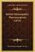British Homeopathic Pharmacopoeia (1876) by British Homoeopathic Society