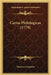 Cartas Philologicas (1779) by Francisco Cascales