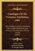 Catalogue Of The Victorian Exhibition, 1861: With Prefatory Essays, Indicating The Progress, Resources, And Physical Characteristics Of The Colony (18 by W. H. Archer, Ferdinand Mueller, R. Brough Smyth