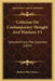 Criticism On Contemporary Thought And Thinkers V1: Selected From The Spectator (1894) by Richard Holt Hutton