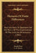 Elements Of Finite Differences: Also Solutions To Questions Set For Part 1 Of The Examinations Of The Institute Of Actuaries (1902) by Joseph Burn, E. H. Brown