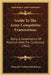 Guide To The Army-Competitive Examinations: Being A Compendium Of Practical Hints For Candidates (1861) by Alexander Hadden Hutchinson