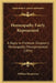 Homeopathy Fairly Represented: A Reply to Professor Simpson's Homeopathy Misrepresented (1854) by William T. Henderson