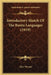 Introductory Sketch Of The Bantu Languages (1919) by Alice Werner