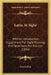 Latin at Sight: With an Introduction, Suggestions for Sight-Reading, and Selections for Practice (1894) by Edwin Post