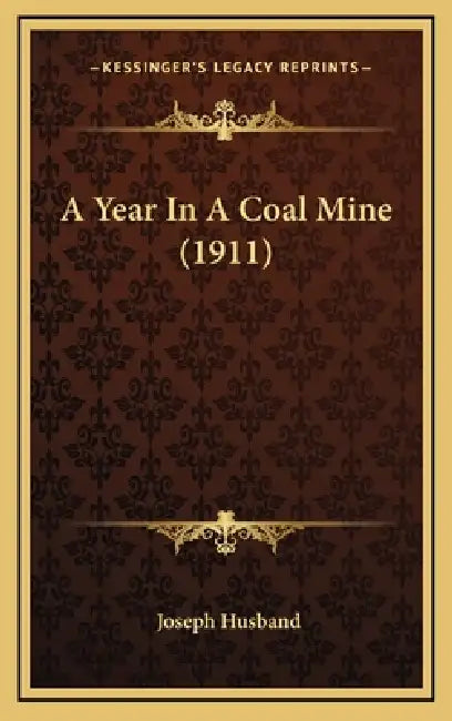 A Year In A Coal Mine (1911) by Joseph Husband