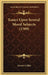 Essays Upon Several Moral Subjects (1709) by Jeremy Collier