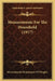 Measurements For The Household (1917) by Massachusetts Department of Weights