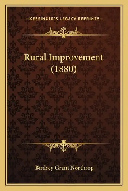 Rural Improvement (1880) by Birdsey Grant Northrop
