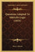 Questions Adapted To Aldrich's Logic (1824) by Henry Aldrich