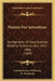 Patents For Inventions: Abridgments Of Specifications Relating To Aeronautics, 1815-1866 (1869) by Commissioners of Patents, B. Woodcroft