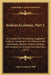 Indices Ecclesiae, Part 2: An Epitome Of The Leading Suggestive Subjects Contained In The New And Old Lectionaries, Psalms, Collects, Epistles, A by John George H. Hill
