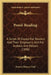 Proof-Reading: A Series Of Essays For Readers And Their Employers, And For Authors And Editors (1898) by Francis Horace Teall