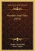 Parables And Tales (1872) by Thomas Gordon Hake, Arthur Hughes