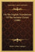 On The English Translations Of The Imitatio Christi (1900) by Walter Arthur Copinger