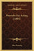 Proverbs For Acting (1844) by Ellen Pickering
