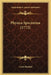 Physica Specimina (1772) by Carlo Barletti