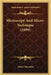 Microscopy And Micro-Technique (1899) by Albert Schneider