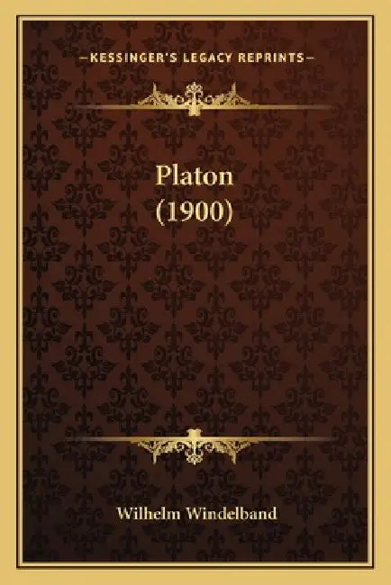 Platon (1900) by Wilhelm Windelband