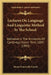 Lectures On Language And Linguistic Method In The School: Delivered In The University Of Cambridge Easter Term, 1889 (1893) by Simon Somerville Laurie